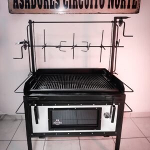 Asador con Ataúd Mod. Aluminio